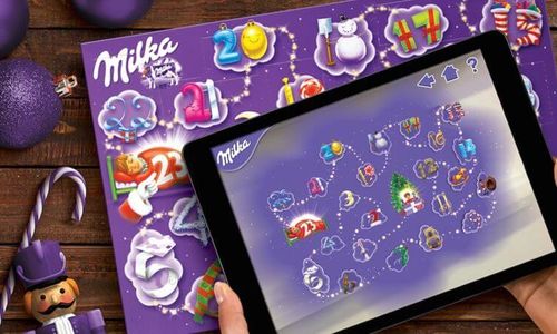 Milka Augmented Reality Chocolate Wrappers